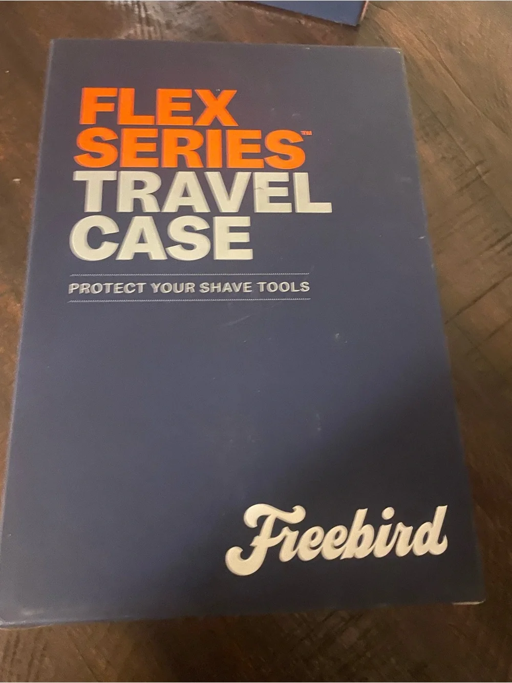 Freebird Flex Series Shaving Kit with Travel Case and Charging Dock - Navy Blue
